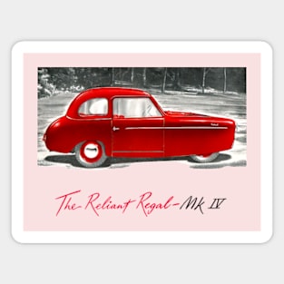 RELIANT REGAL - advert Magnet